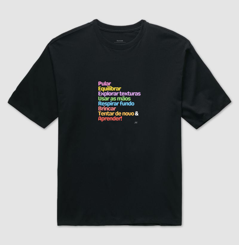 Blusa aprender