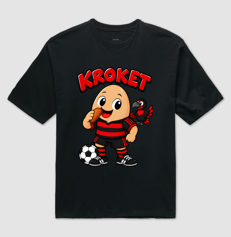 Egg Kroket : Nação - Camiseta Oversized