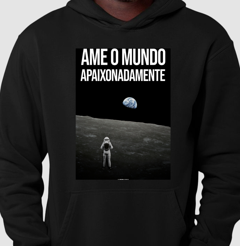 HOODIE AME O MUNDO