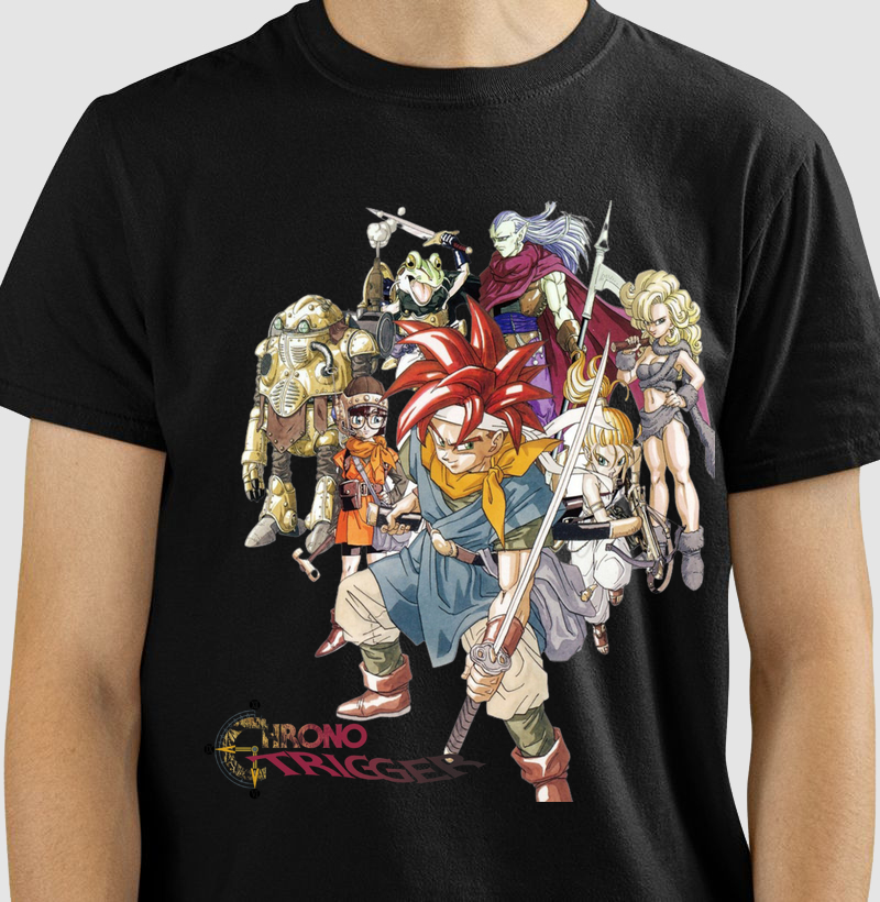 Camiseta Chrono Trigger- 02 | Brechó do Geek