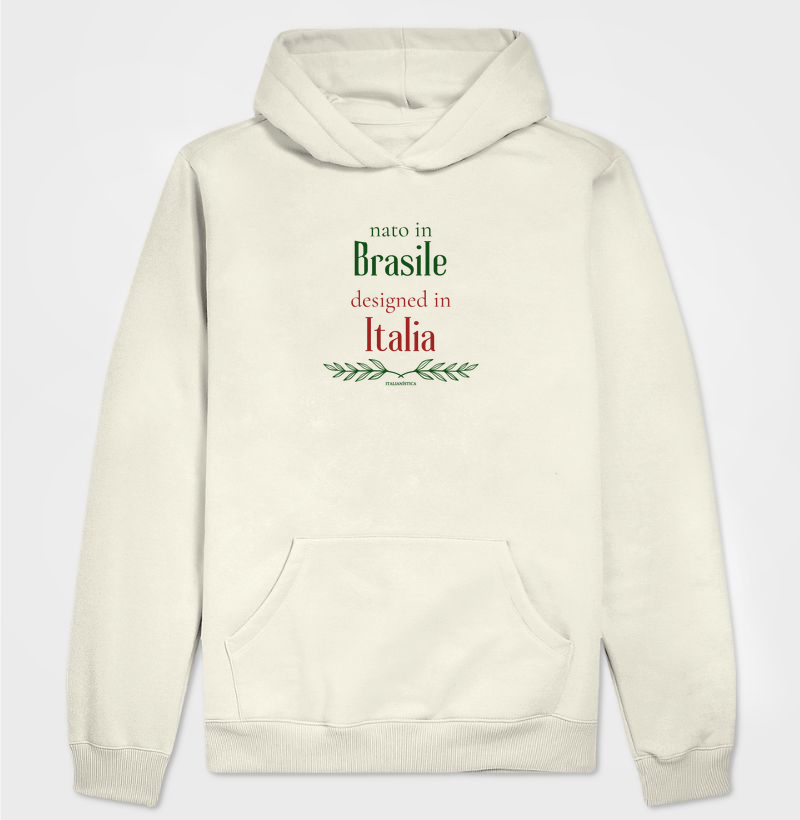Nascido no Brasil, com design italiano