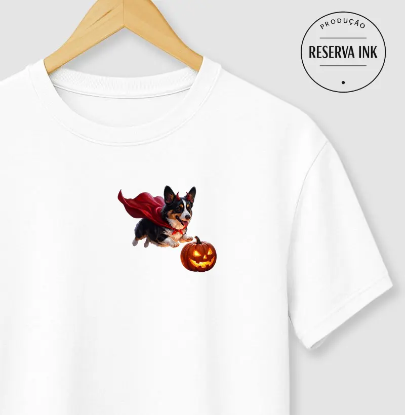 Corgi Preto - Halloween