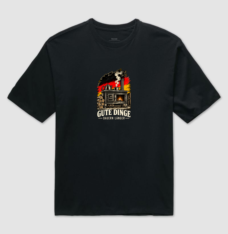 Gute Dinge dauern länger - Camiseta Oversized