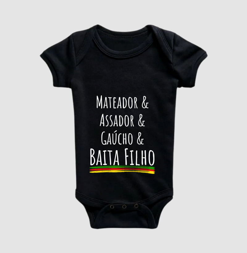Body Infantil Mateador y Filho