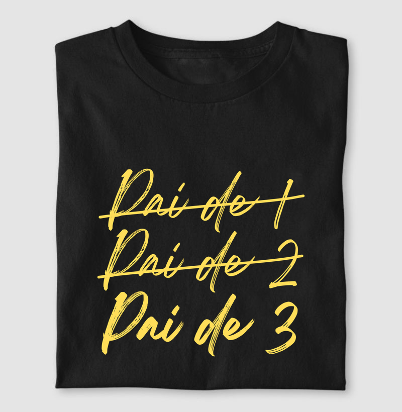 Pai de 3, porque chegou a hora do amor triplicar!
