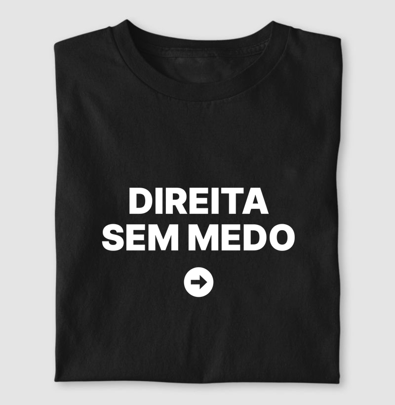 Camiseta Direita sem medo