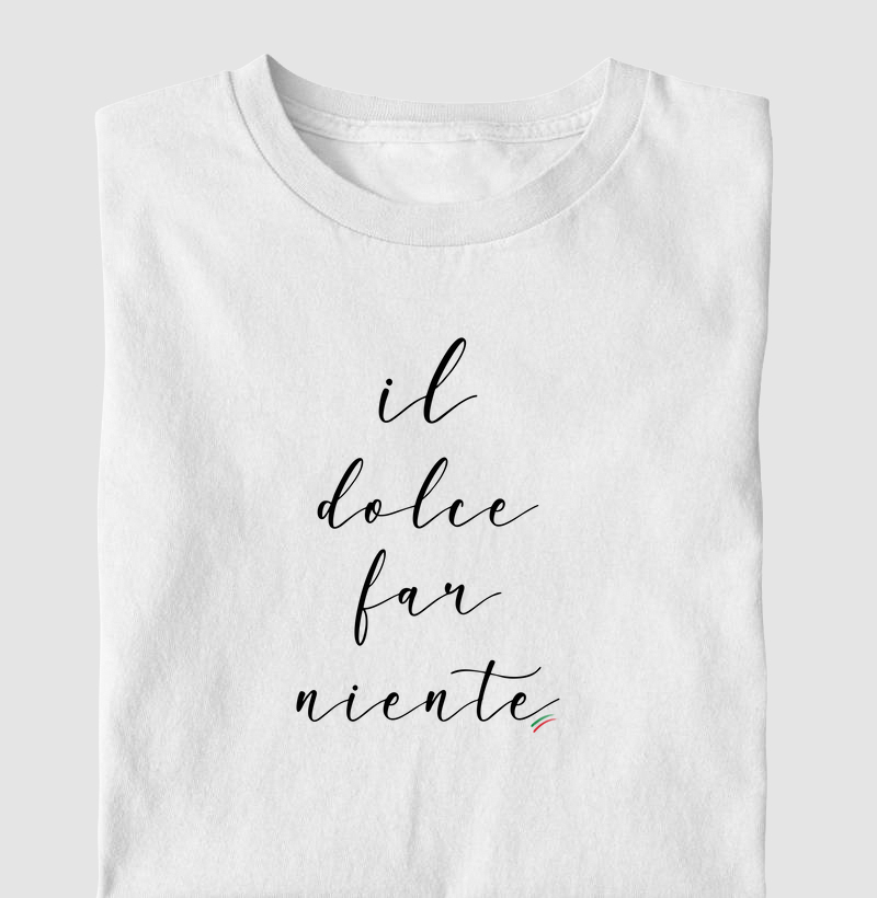 DOCE PRAZER DE NÃO FAZER NADA