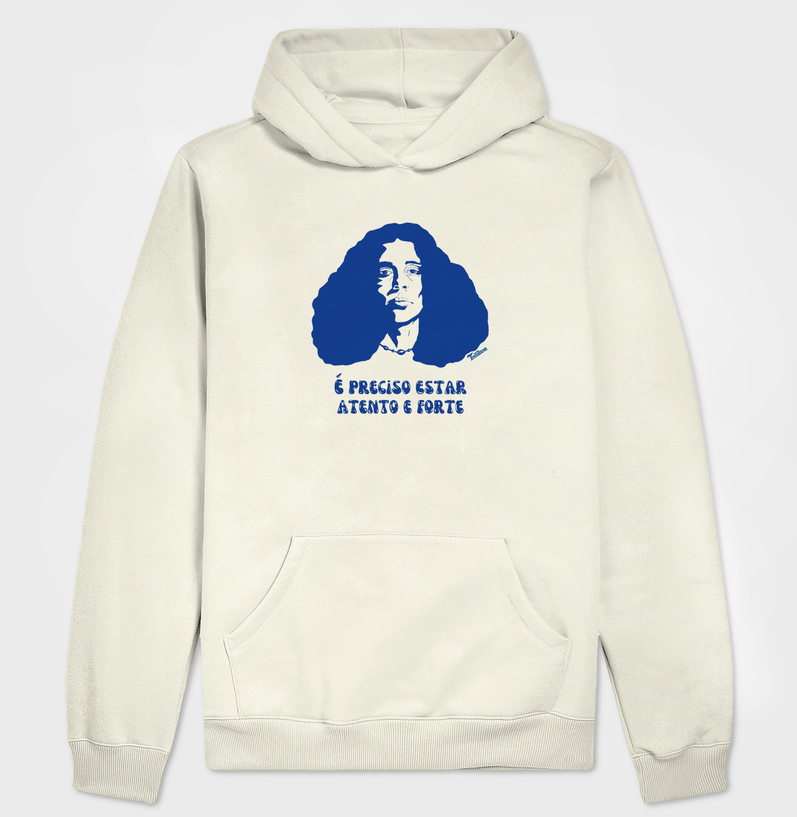 Moletom Hoodie "atento e forte" 