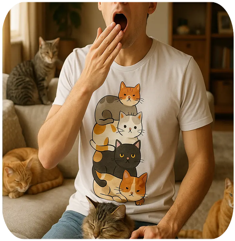 TORRE DE GATOS - Estilo Lápis de Cera