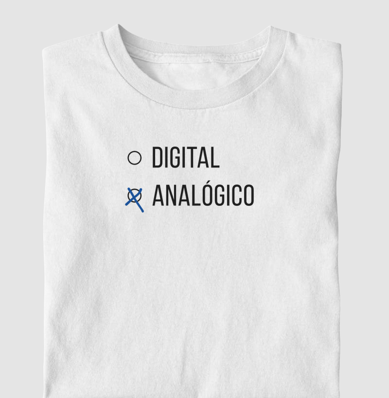 Digital ou Analógico?