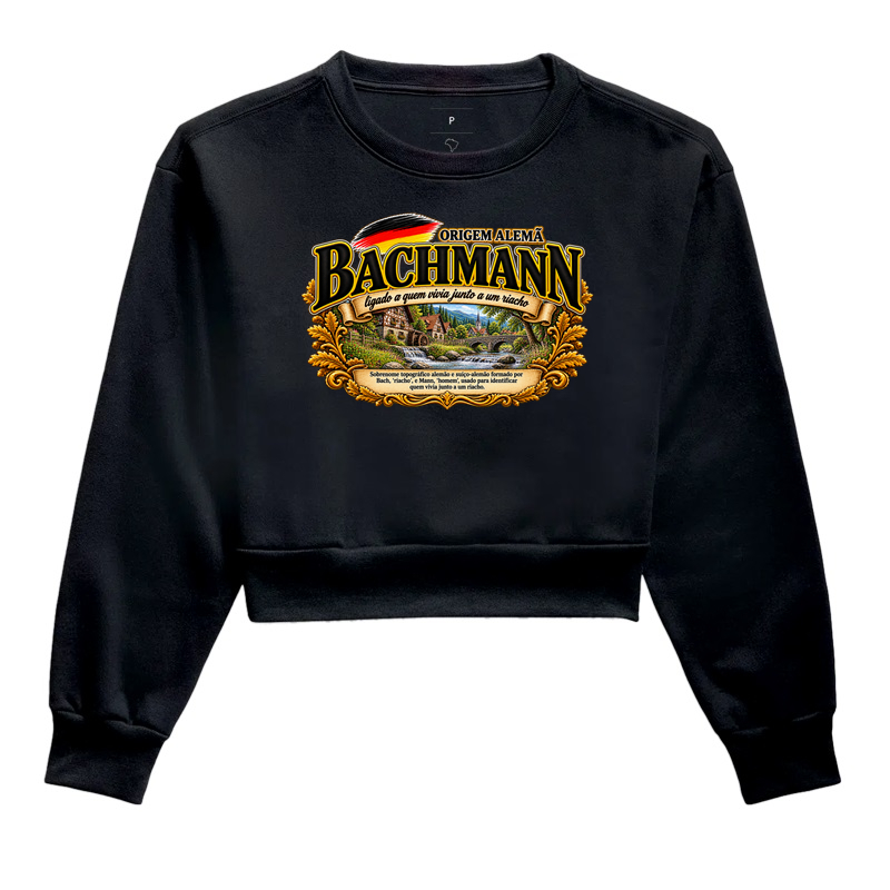 Bachmann  - Cropped Moletom
