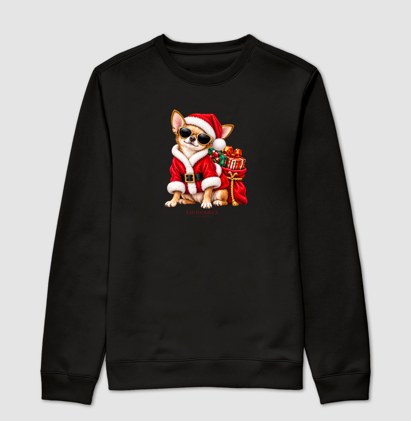Chihuahua Noel  - Suéter Moletom