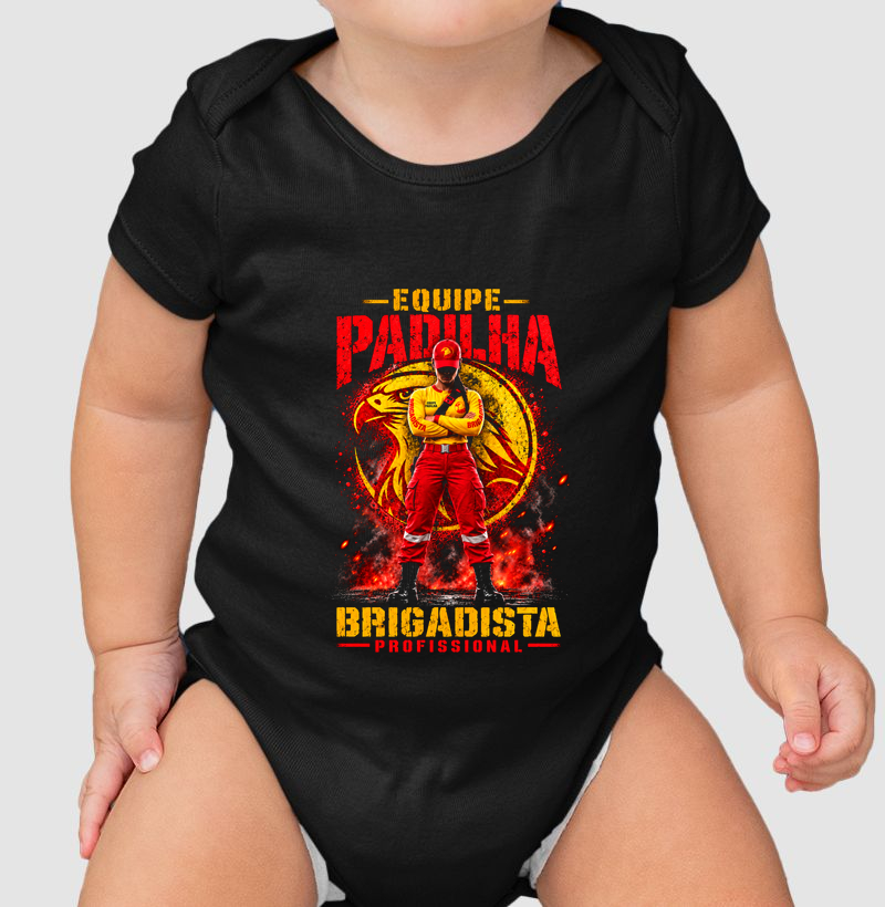 Equipe Padilha | Brigadista Profissional Feminina - Body Infantil