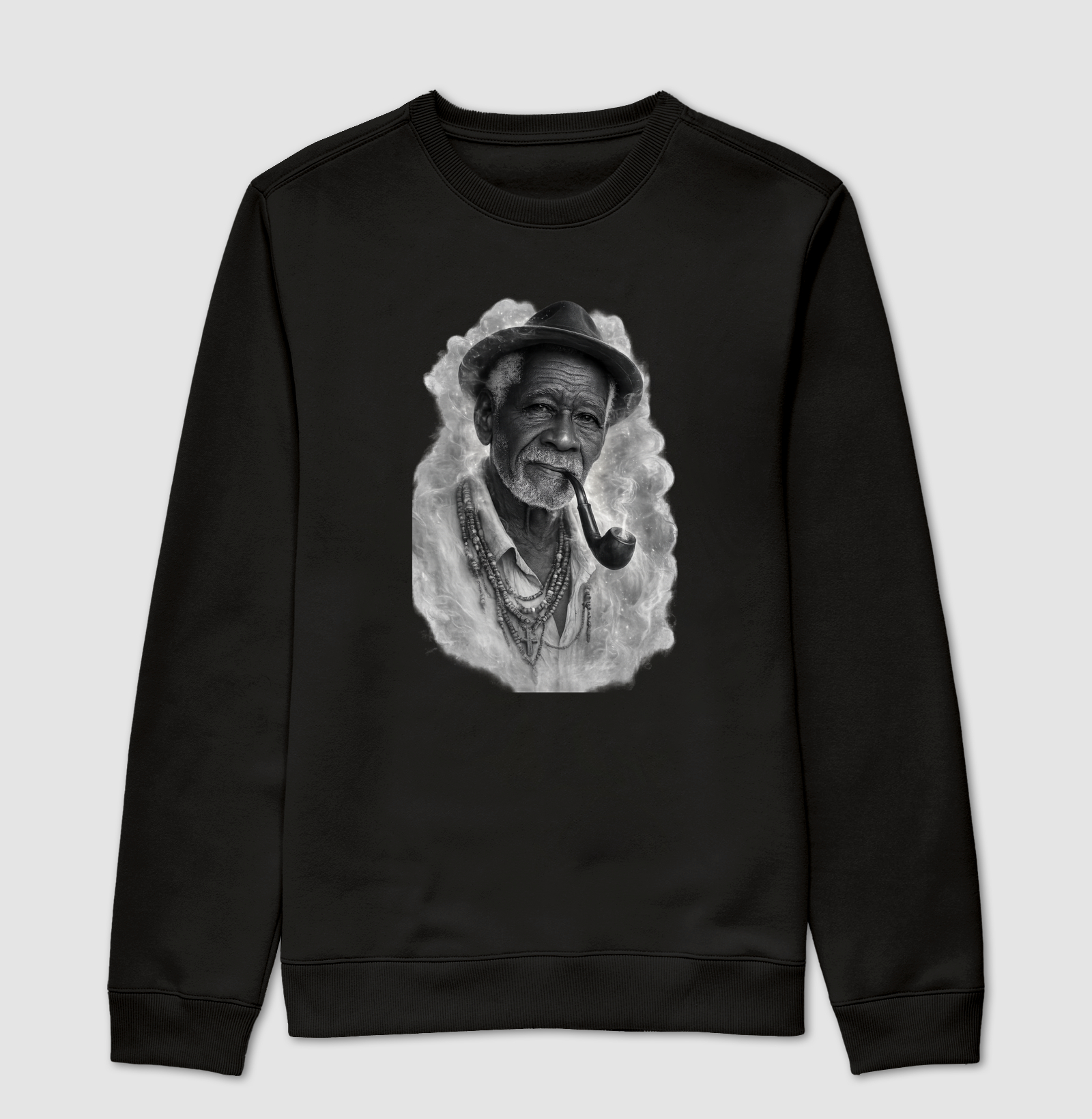 Camiseta Preto Velho Realista