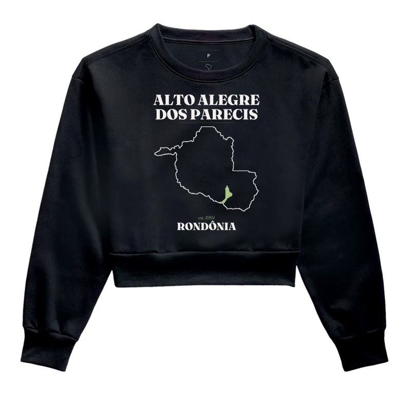 Alto Alegre dos Parecis | Legado RO - Cropped Moletom