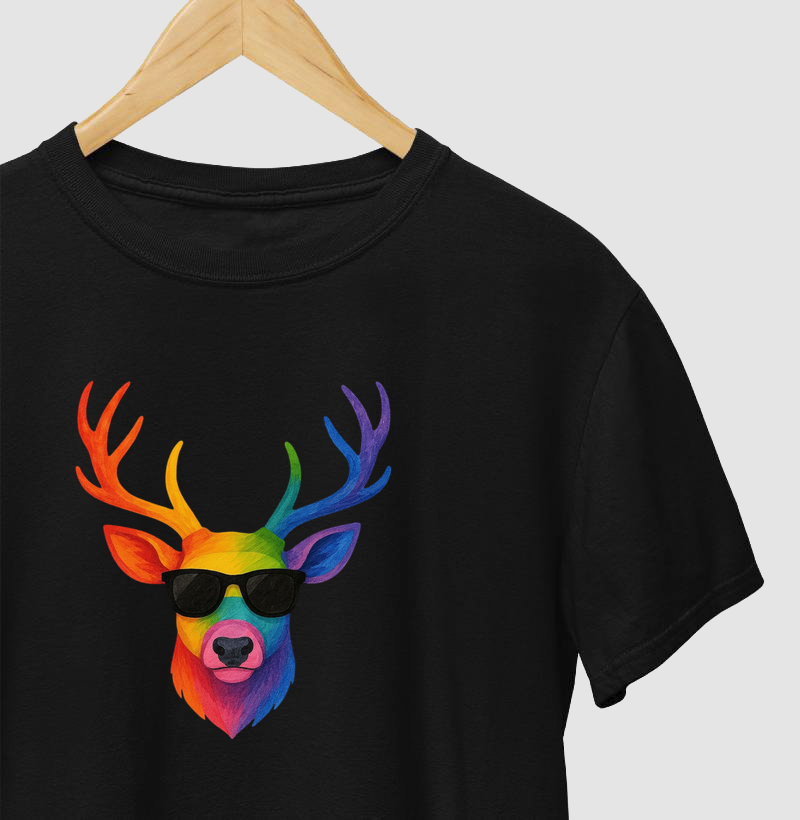🦌😎🌈 Orgulho que brilha.
