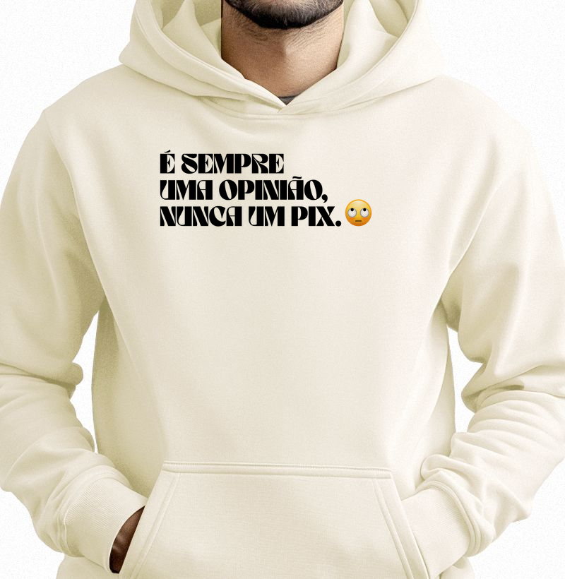 nunca um pix