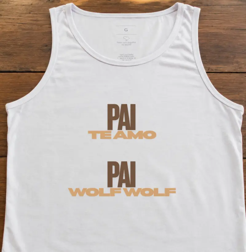 Pai te amo Pai wolf wolf