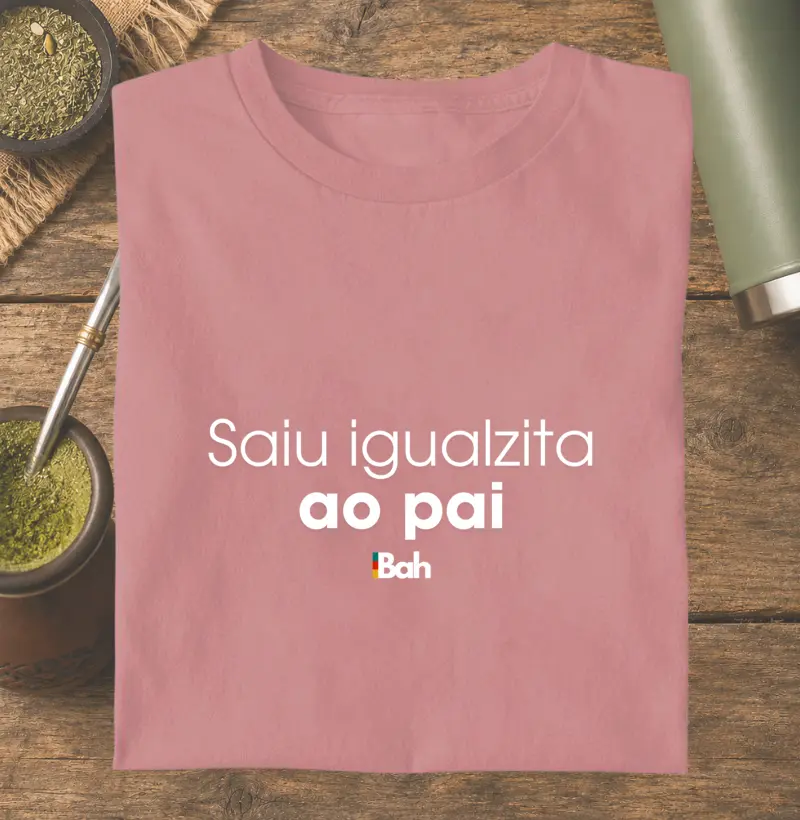 Saiu igualzita ao pai