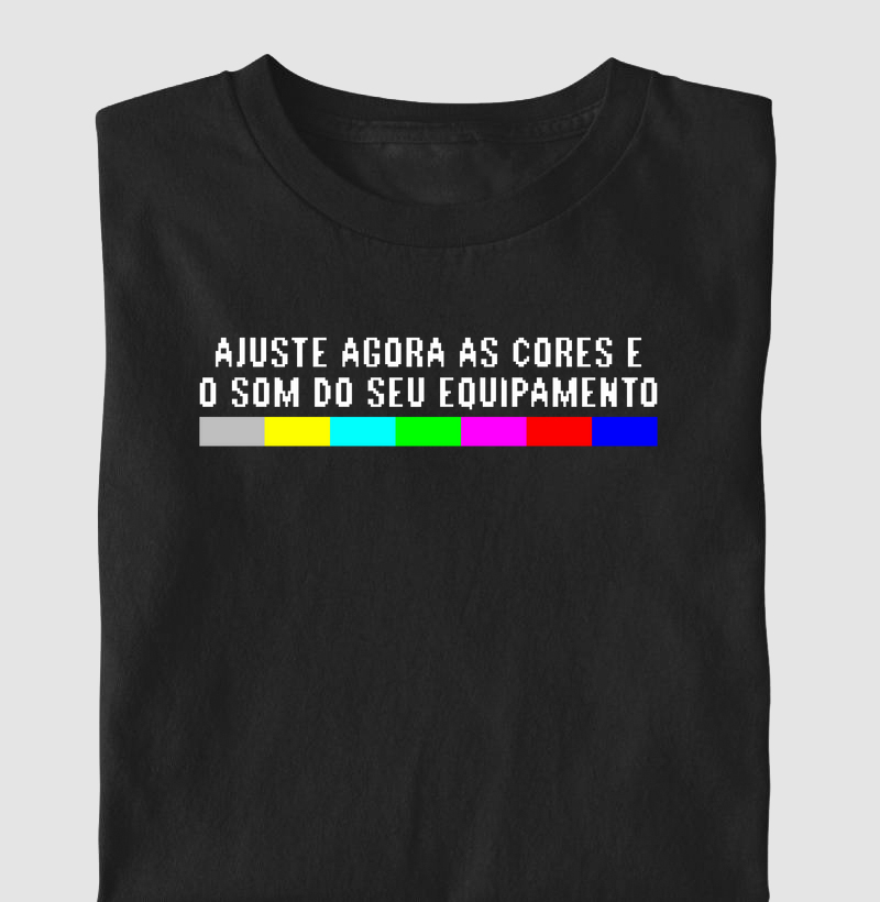 Ajuste agora as cores e o som do seu equipamento (VHS)