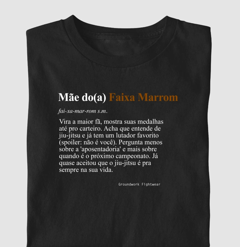 Mãe do(a) faixa marrom