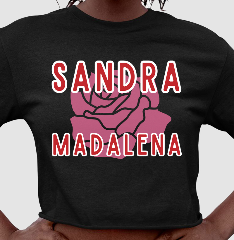 Cropped Sandra Rosa Madalena