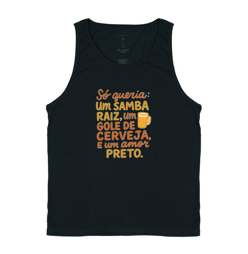 Camiseta Um Amor Preto
