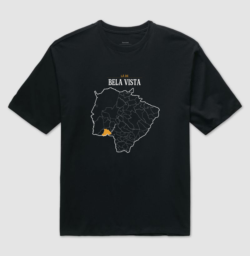 Bela Vista | Território MS - Camiseta Oversized