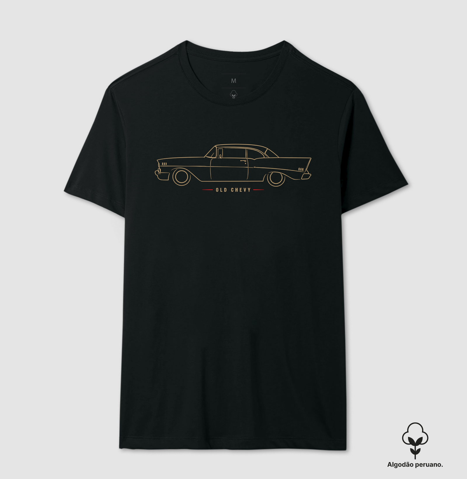 Golden '57 | Fine Lines - Old Chevy