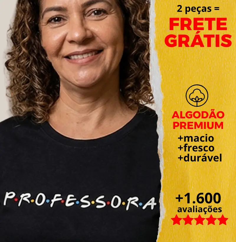 Camiseta Professora