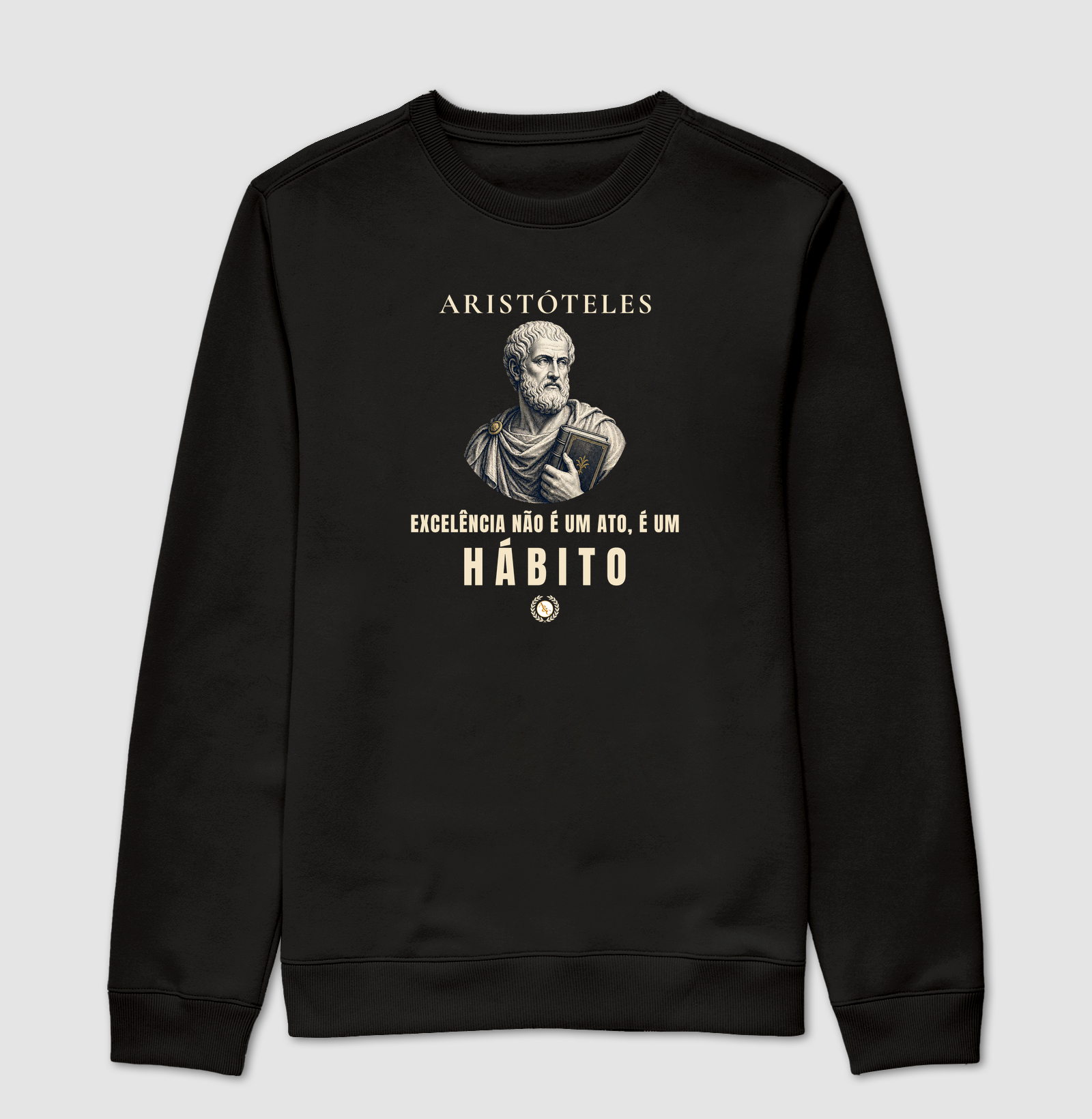 Camiseta "O Hábito" | A Excelência de Aristóteles