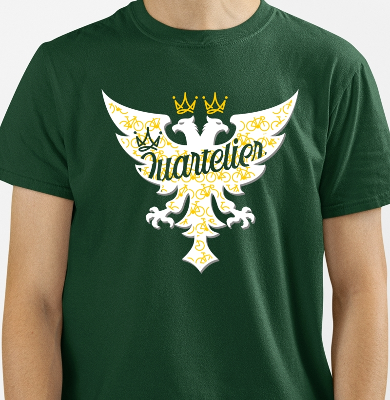 Águia bicéfala - bicicletas - white