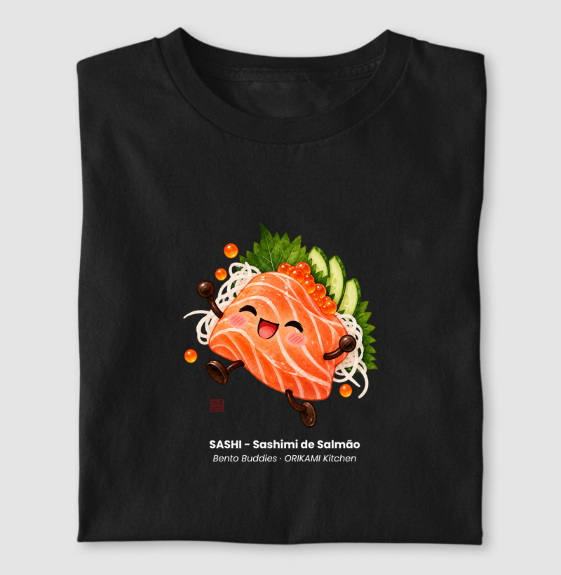 SASHI - Sashimi de Salmão - Camiseta
