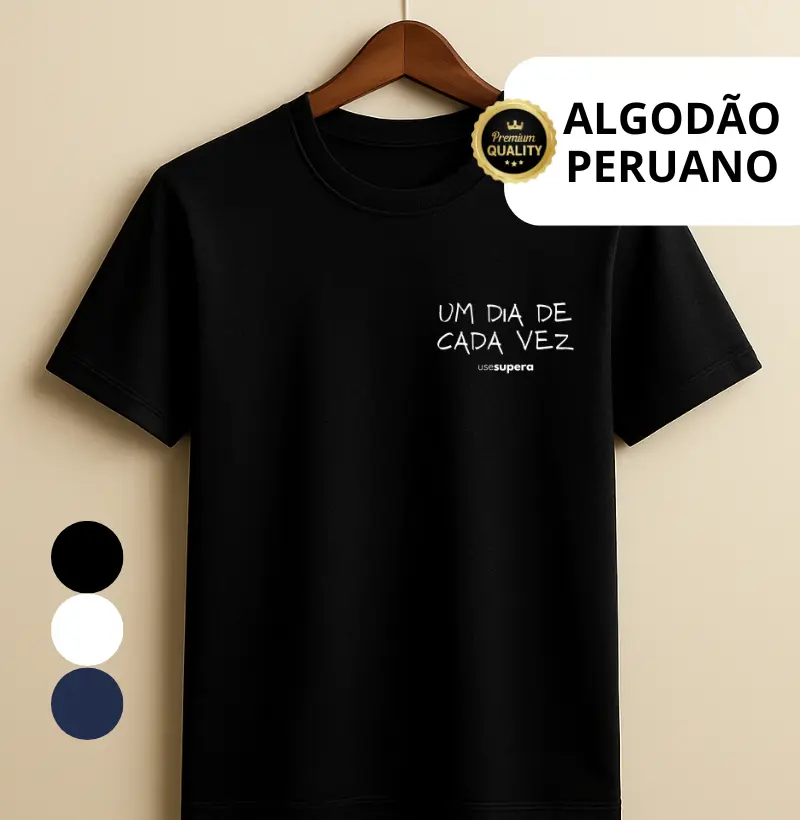 "Um dia de cada vez" - minimalista