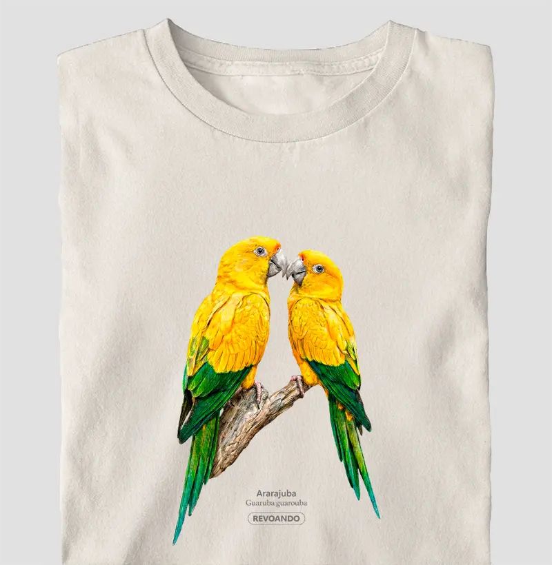 Traços Alados - Ararajuba - Oversized