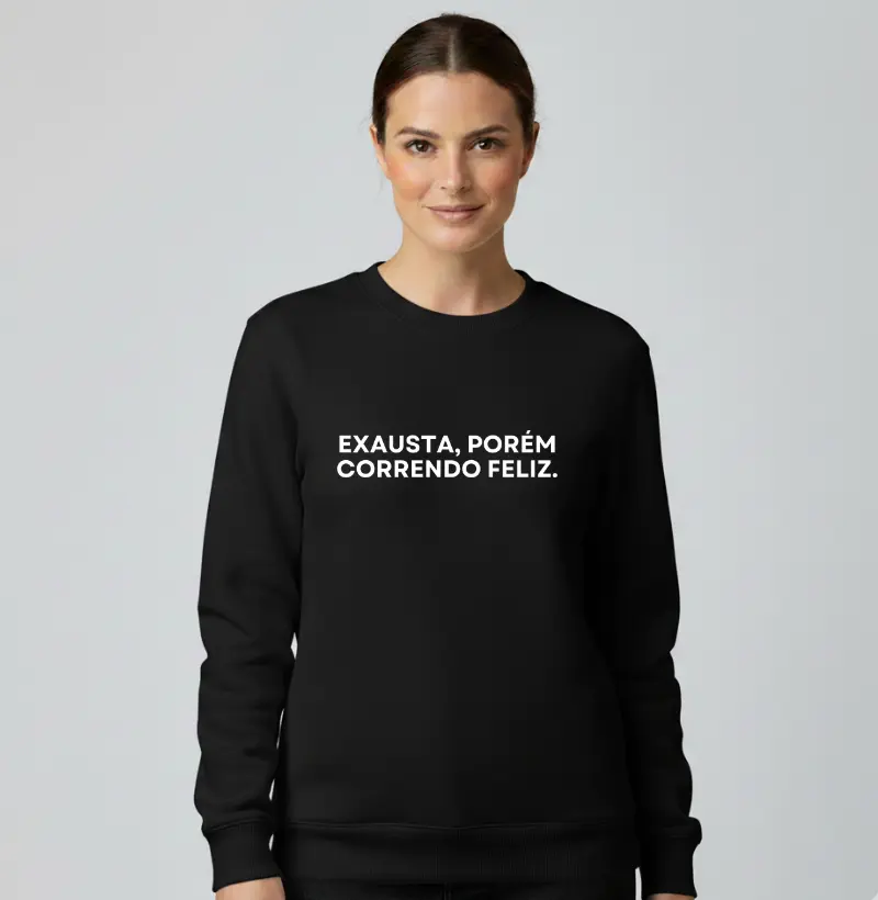 Exausta, Porém Correndo Feliz