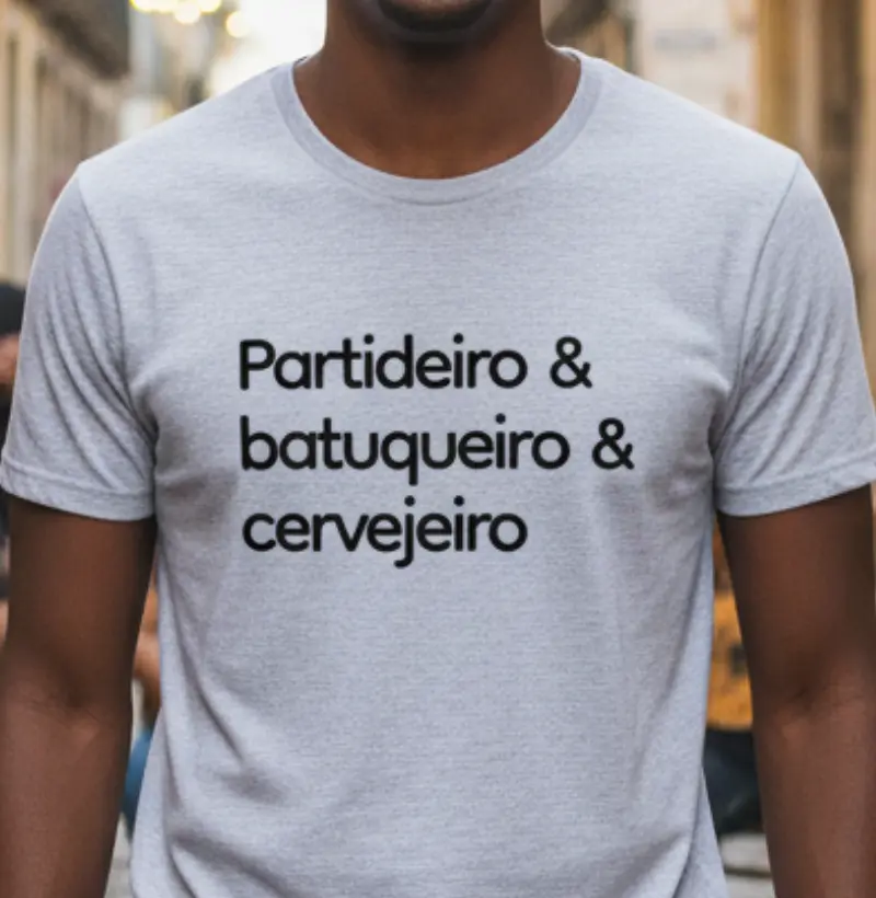Partideiro & batuqueiro & cervejeiro