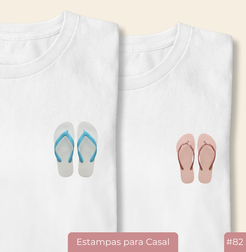 Camiseta Casal “Chinelo” – #82