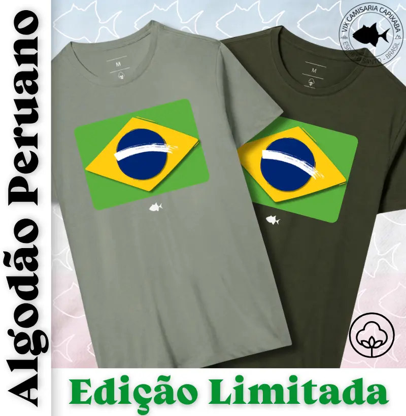 Bandeira Flat Brasil Mega - Peruano - Edição Limitada - #28741