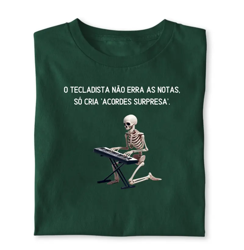 Tecladista, criador de acorde surpresa