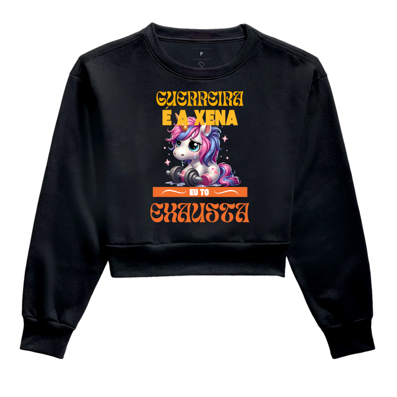 Guerreira é a Xena, eu tô exausta
