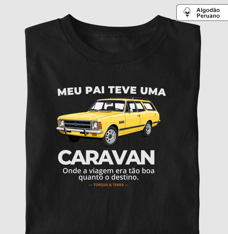 Meu pai teve uma - CARAVAN - amarela