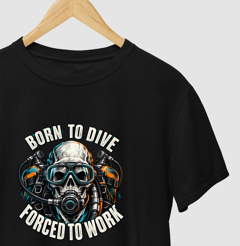 Born to Dive - Camiseta