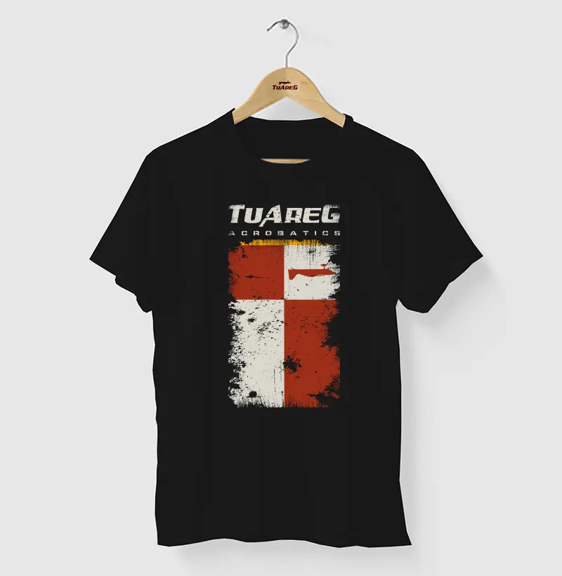 Camiseta premium logo TUAREG DESTROYED
