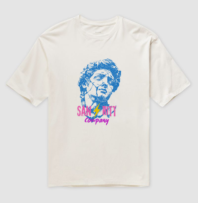 Camiseta Oversized S★R Greece