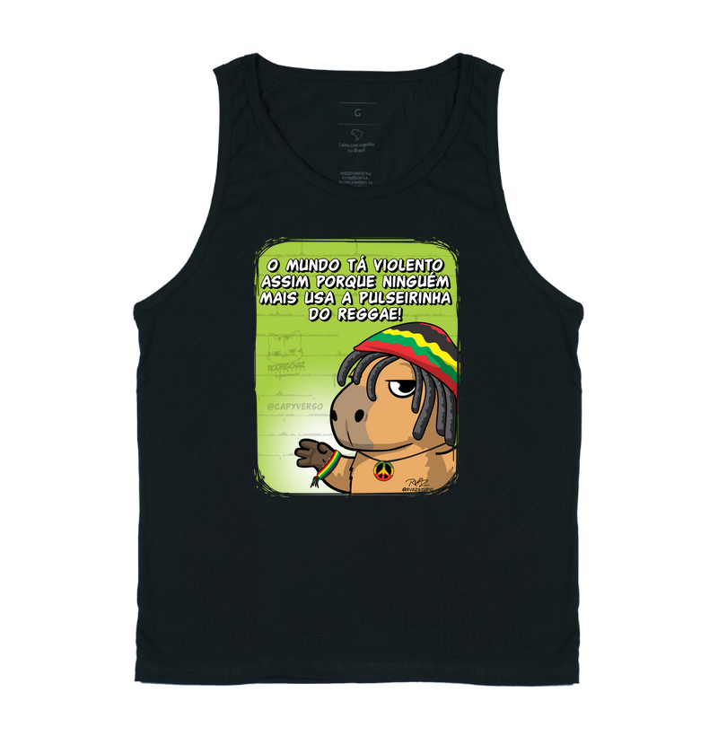 Camiseta Capivara Reggae