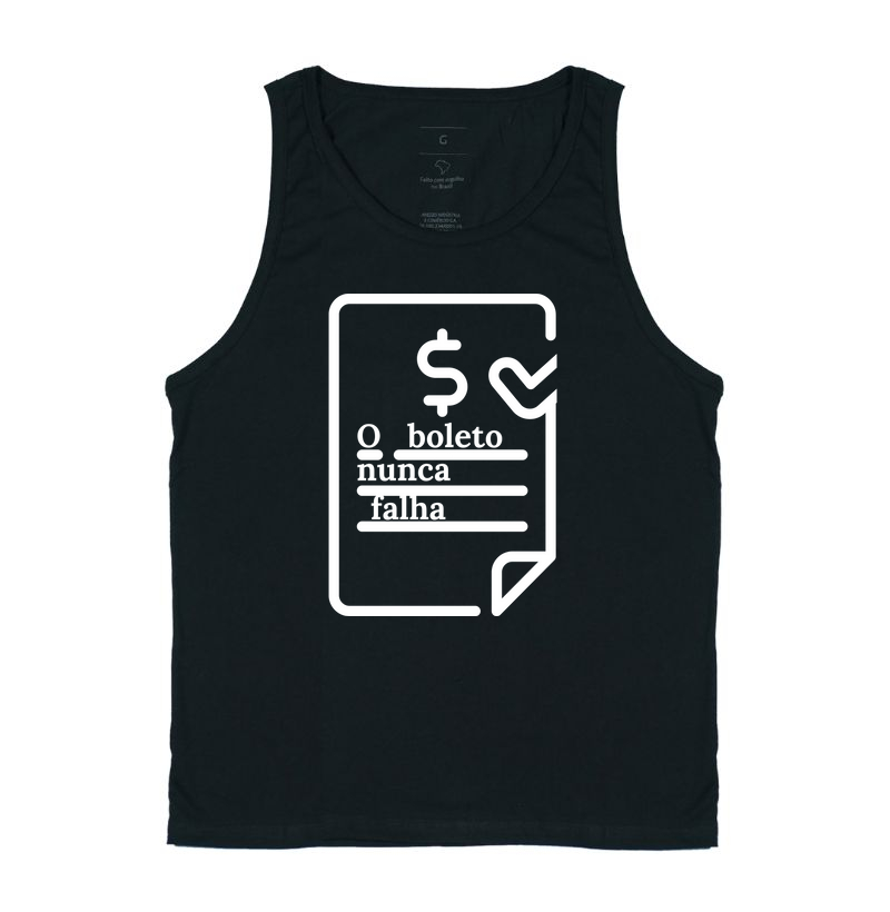 O boleto nunca falha