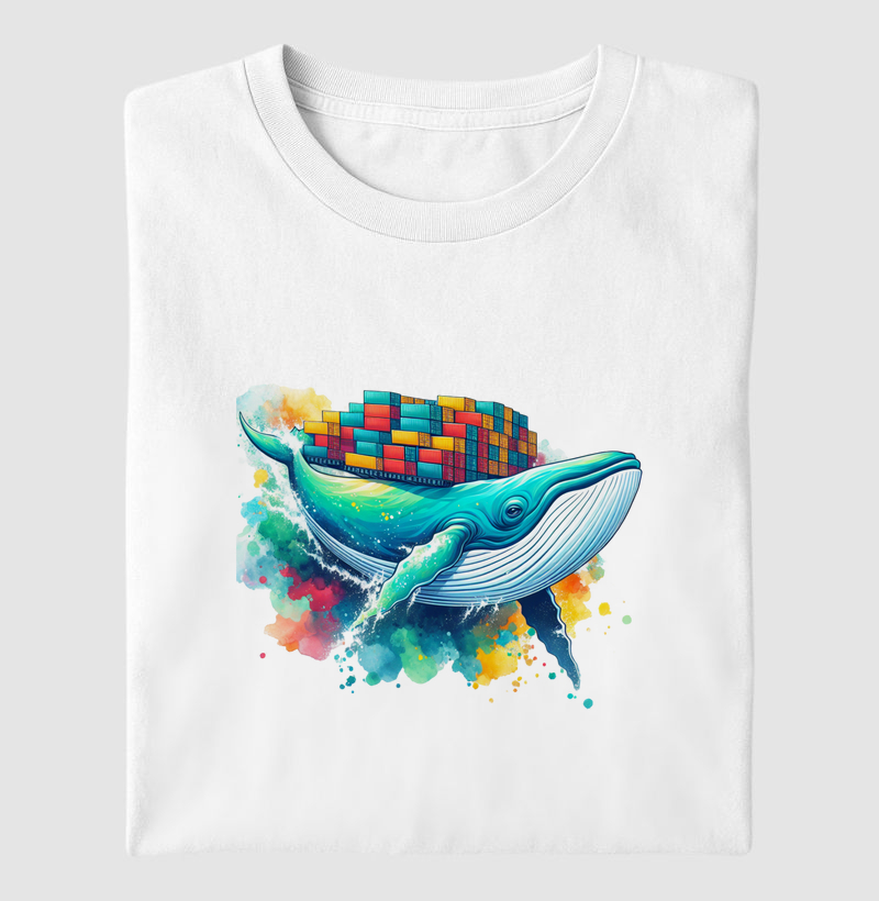 Docker Whale – Watercolor Edition