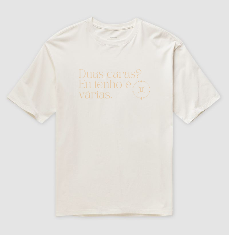 Camiseta Oversized Definition Of Gemini