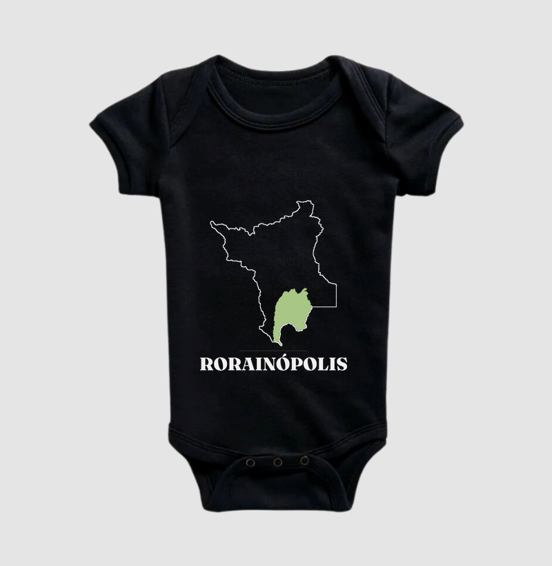 Rorainópolis | Traço RR - Body Infantil